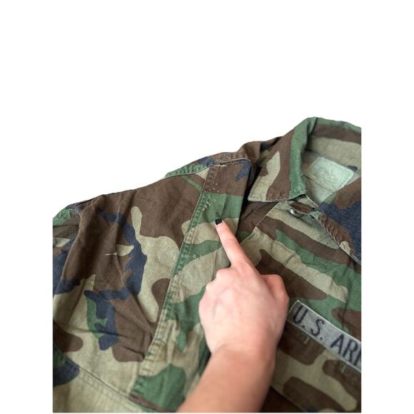 U.S. Army Woodland Camouflage Battle Dress Adult Uniform 82nd Airborne Division - Picture 10 of 14